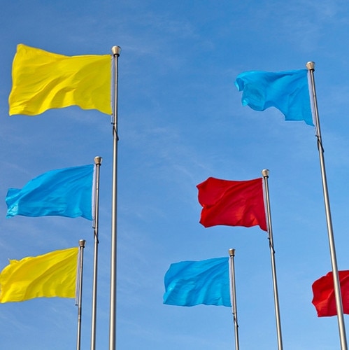 Solid Colored Flags | Freedom and Glory