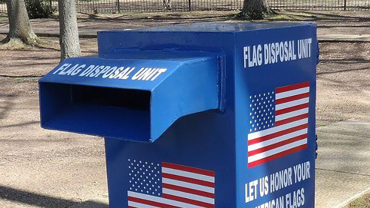 How to Find an American Flag Disposal Box Near You