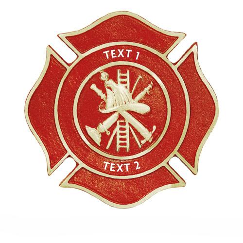 Clover Custom Aluminum Fire Dept Marker