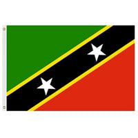 St Kitts and Nevis Flags