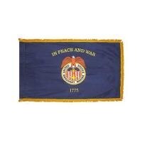 3' X 5' Merchant Marine Flag (W/Fringe)