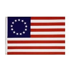 Betsy Ross Flag (13 Colonies Flag) - Embroidered Nylon 3' X 5'