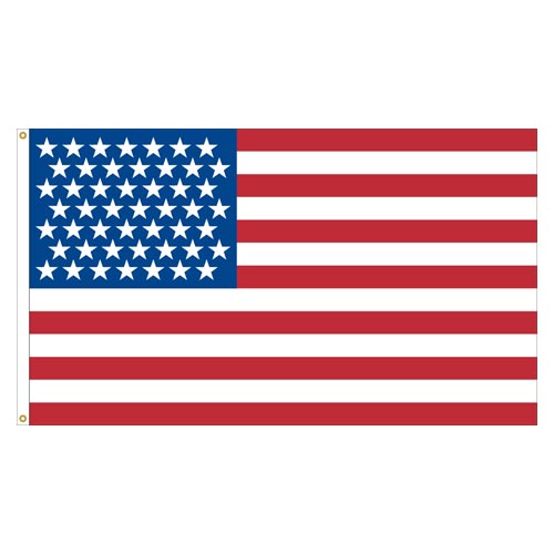 United States flag with stars strip