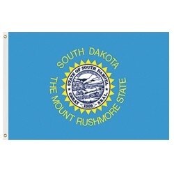 South Dakota State Flags