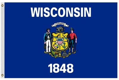 Wisconsin State Flags