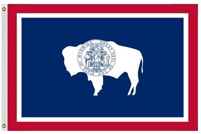 Wyoming State Flags