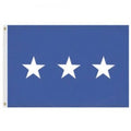 3 Star Air Force Officer Flag