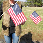 handheld American flags for sale