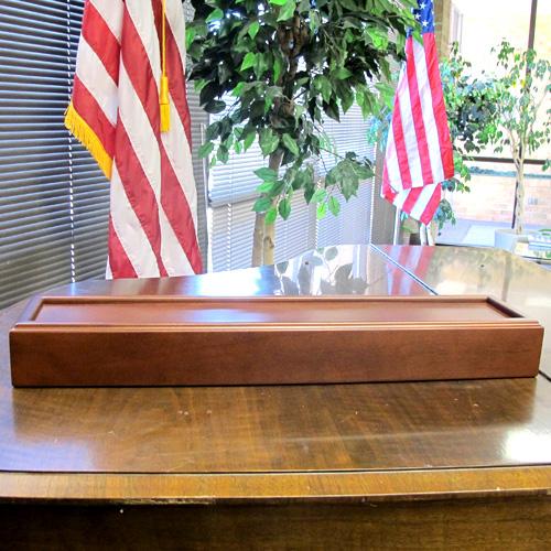 Pedestal for U.S. Flag Case
