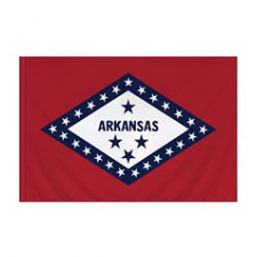 Arkansas Flag with Pole Sleeve
