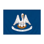 3' X 5' Nylon Louisiana Flag Banner
