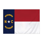 Nylon North Carolina Flag Banner