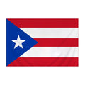 Nylon Puerto Rico Flag Banner