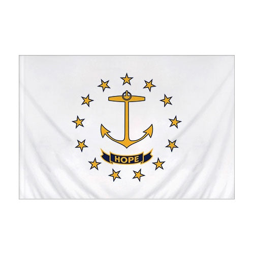 Nylon Rhode Island Flag Banner