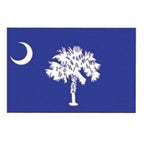 Nylon South Carolina Flag Banner
