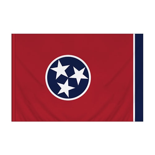 3' X 5' Nylon Tennessee Flag Banner