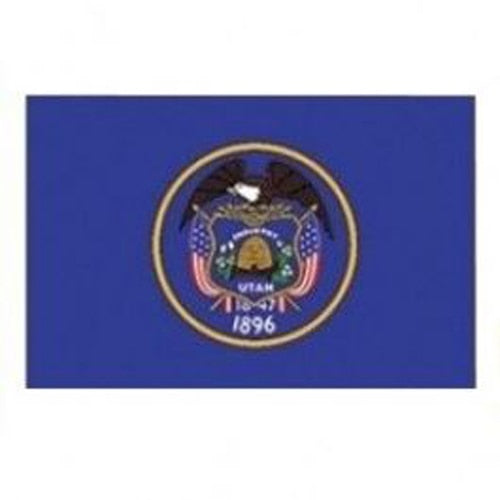3' X 5' Nylon Utah Flag Banner
