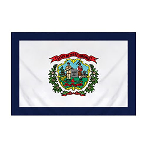 West Virginia Flag Pole Sleeve