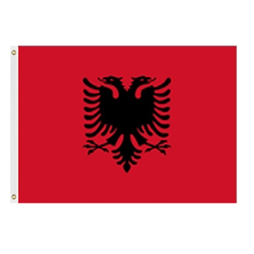 Albania Flag 3' X 5' Nylon