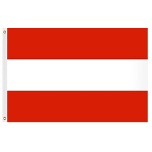 Austria Flag 3' X 5' Nylon