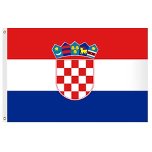 Croatia Flag 3' X 5' Nylon