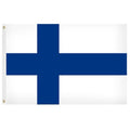 flag of Finland blue and white