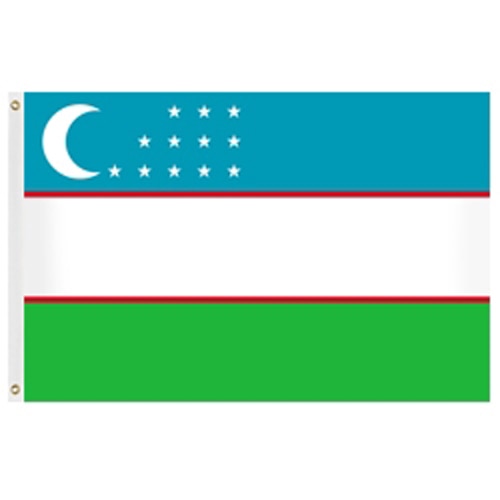 Uzbekistan national flag design