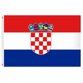 Croatian flag with coat of arms