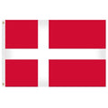 Denmark flag with white cross
