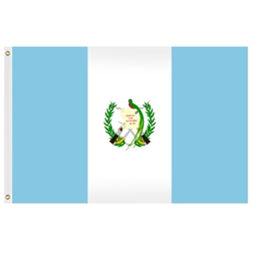 Guatemalan flag blue and white stri