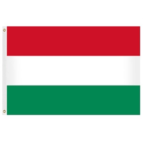 Hungary flag red white green stripe