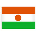 flag of Niger in orange white green