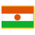 Niger Indoor Flag 3' X 5' Nylon