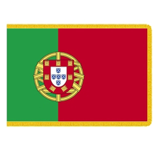 Portugal flag with coat of arms