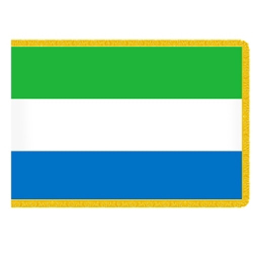 Sierra Leone flag horizontal stripe