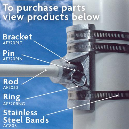 parts purchase bracket pin rod ring