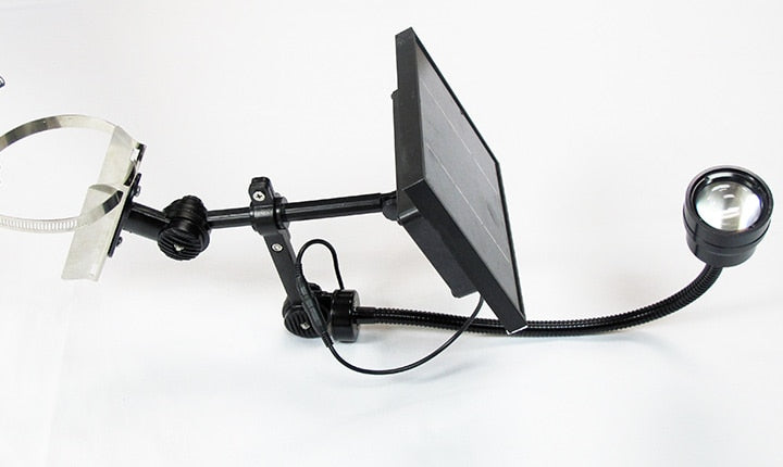 Mounted Solar light for flagpoles