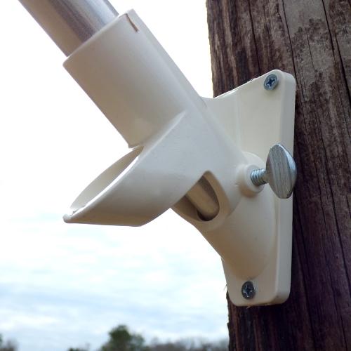 bracket with two mounting angles