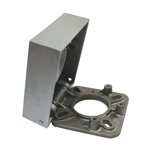 metal mounting bracket angled