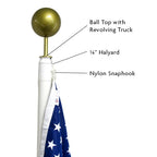 Fiberglass components top