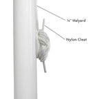 Flagpole components
