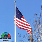 25-Foot Tall Flagpole