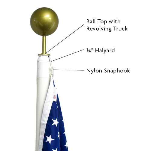 Fiberglass Pole Components