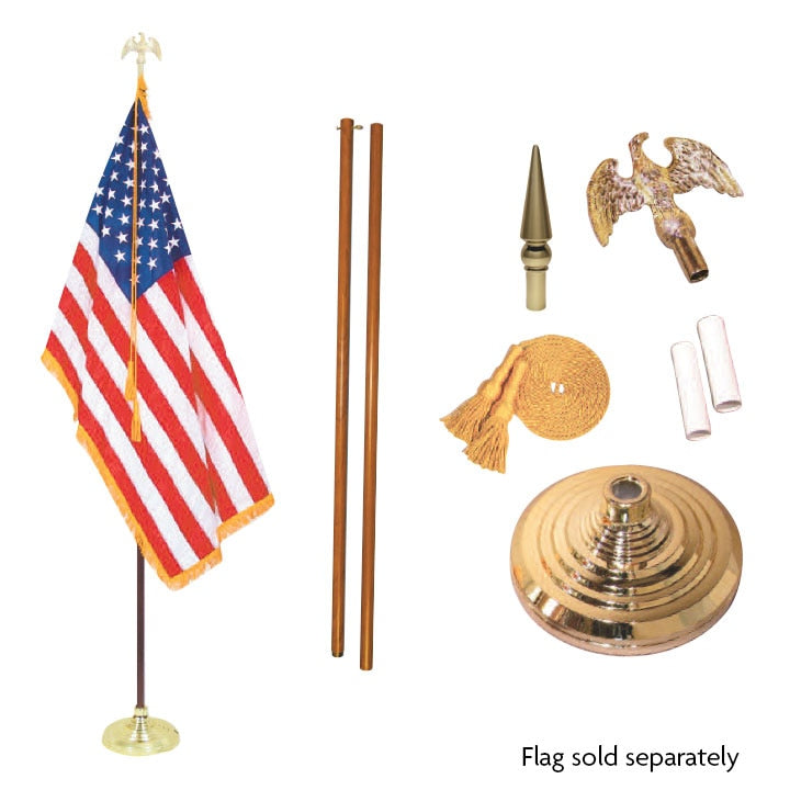 Indoor Flag Pole Kit Without Flag