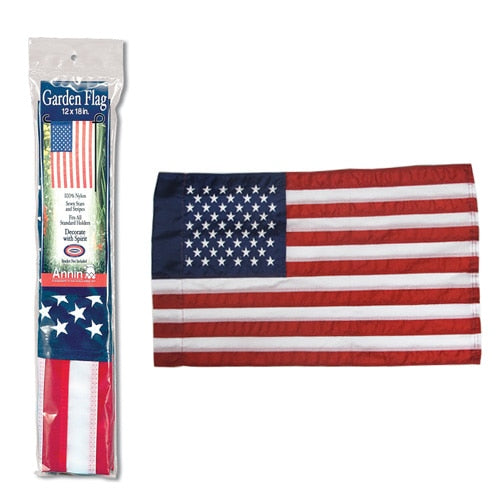 garden flag USA flag design 12x18