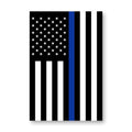 thin blue line flag design