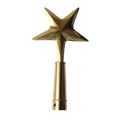golden star topper with pole