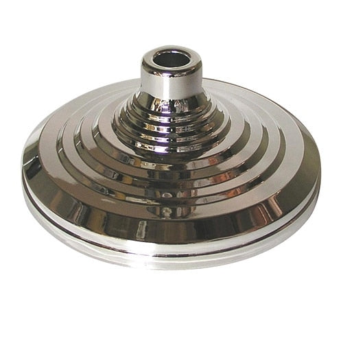 metallic patterned disk shape