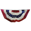 red white blue bunting decoration