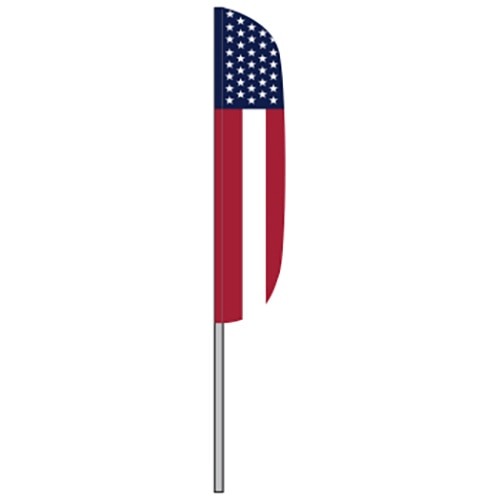 Americana Feather Flag